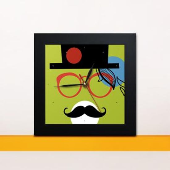 cy526-신사의안경미니액자벽시계_디자인액자시계