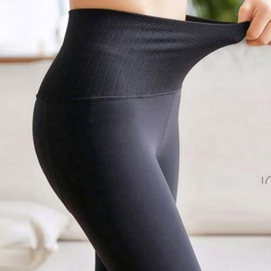아랫배 체형보정 밍크 V 타이즈 압박보정 스타킹