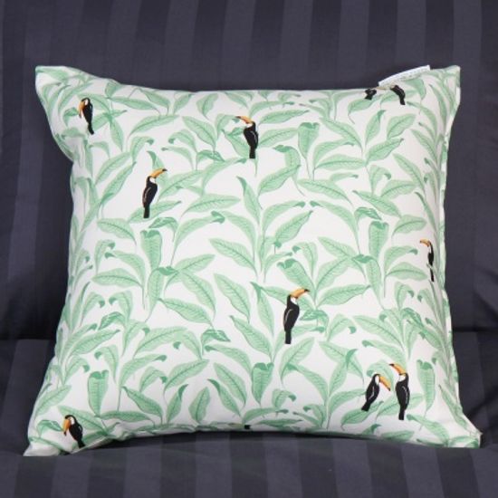 리프앤 블랙버드  쿠션 방석 커버 (겸용)