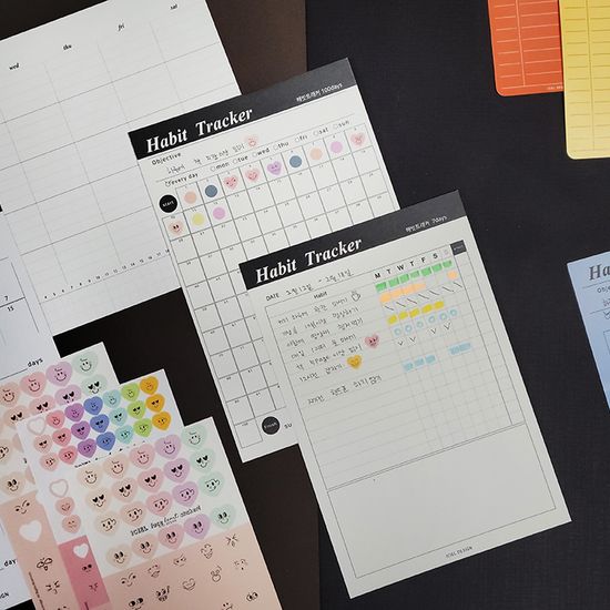 Iciel Habit tracker (A5) 7day 해빗트래커 