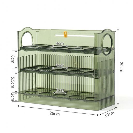 [쿠킹홈] 자동업 냉장고 계란 트레이 30구 (그린)