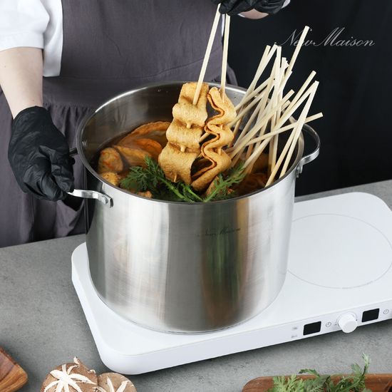 뉴메이슨 폰잔테 올 스테인레스 곰솥 27cm + 뚜껑