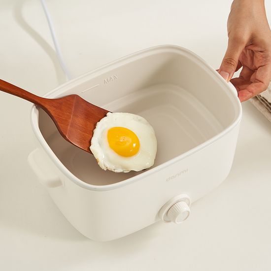 단미 사각 라면포트 멀티쿠커 전기 찜기 냄비 2.5L
