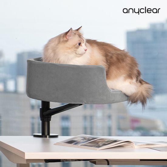 애니클리어 책상용 싱글 라운지 캣폴 캣타워 CF-1