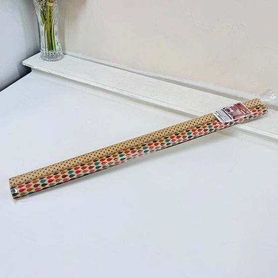 2p 1200 패턴 크라프트 포장지(WFJEH3R)