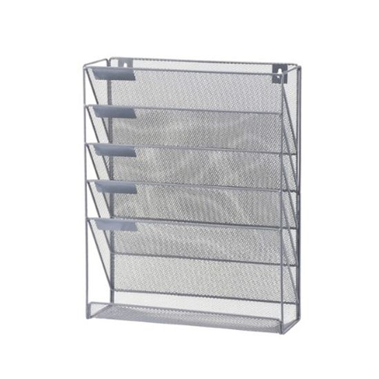 좁은 오피스 데스크 서류보관 파티션걸이 메탈 선반