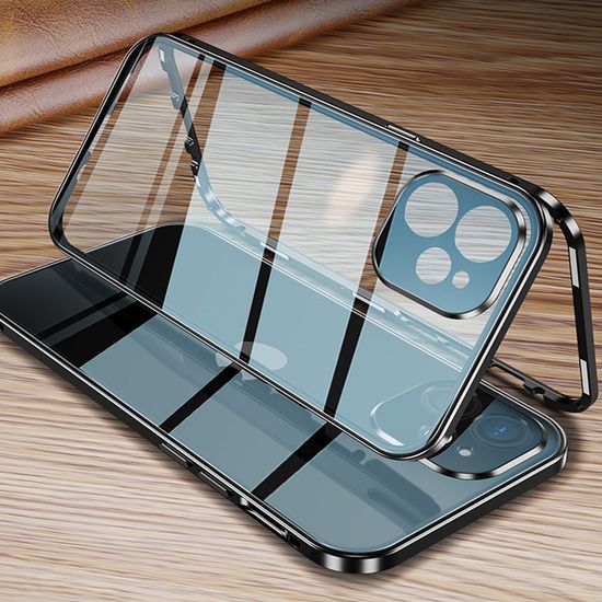 아이폰13 PROMAX 카메라보호 마그네틱 강화유리케이스