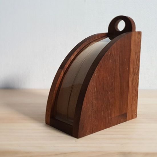 이앤위즈 루베르 우드감성 커피필터케이스 드립커피용