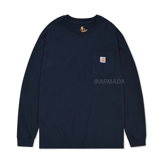 칼하트 K126 워크웨어 포켓 긴팔티셔츠 (8colors)