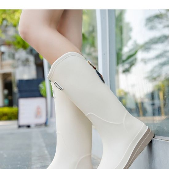 레인부츠 부츠 롱 무릎 우비 우산 장마 신발 여름 비 