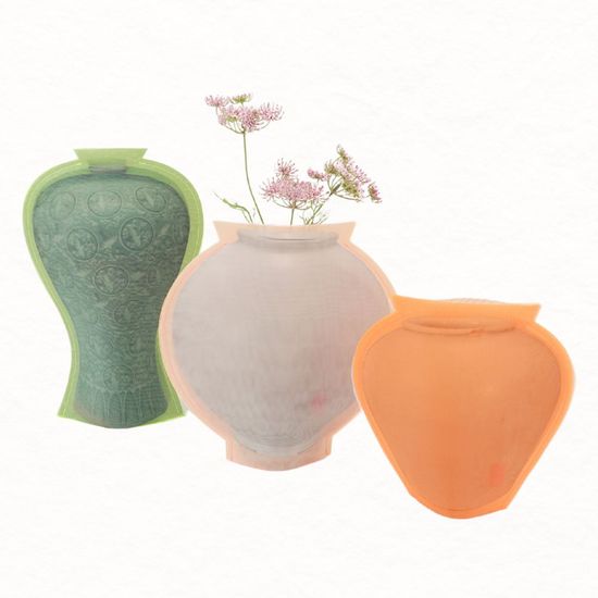 청자 패브릭화병