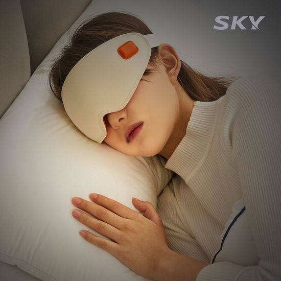 스카이 아이워머 무선 온열 눈찜질 수면 안대