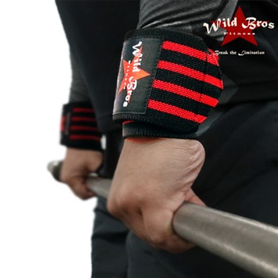 와일드브로스 헬스 손목 보호대 스트랩 1쌍
