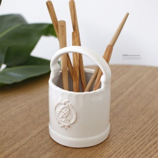 [2HOT] LA 자기 핸들 티스푼 꽂이