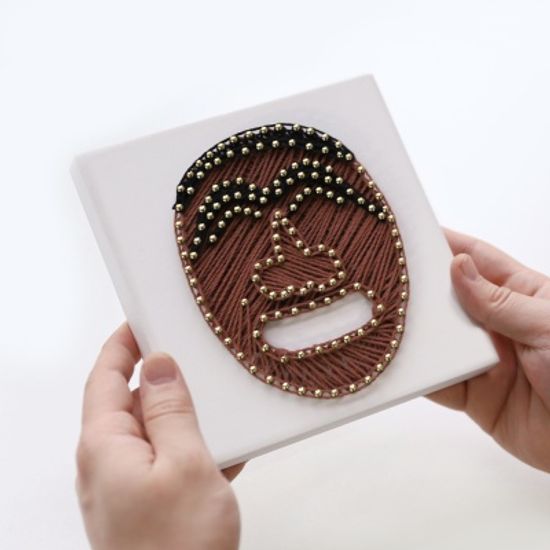 꼬마 하회탈Ⅰ 스트링아트 만들기 패키지 DIY