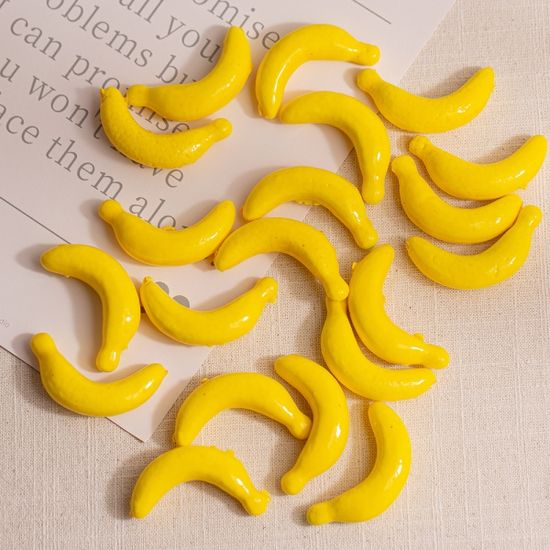 미니 바나나 모형 20개(6.5cm)