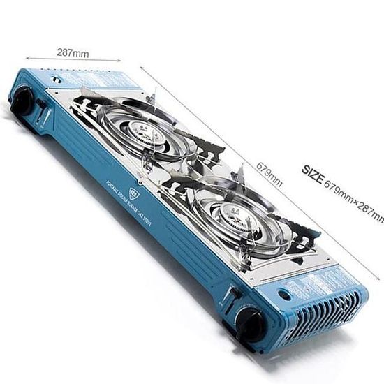 맥스 휴대용렌지 투버너 MCD-5800S 불판포함(W9805B9)