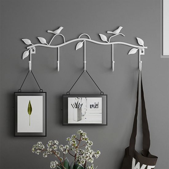 5구 벽 옷걸이 가방 바지 걸이 도어훅 헹거 후크 행거