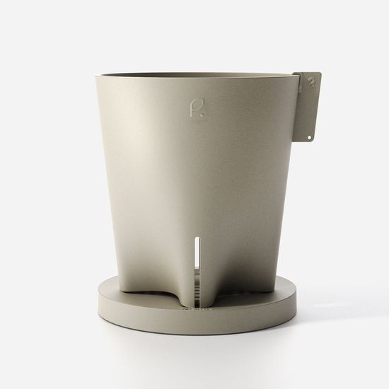 에어프루닝 슬릿화분 다육이 플라스틱 화분 베이지