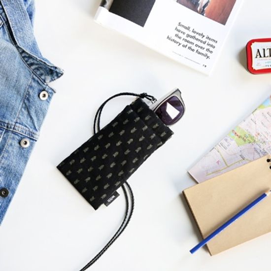 [무료배송]with EYE WEAR POUCH + 넥스트랩(SET)