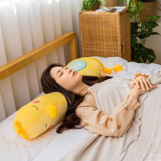 레토 쫀득 모찌 오리 인형 바디필로우 롱쿠션
