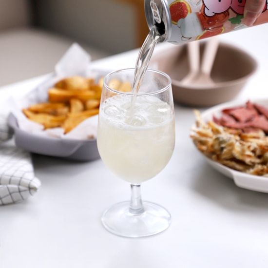 러델 스템 유리 맥주잔, 커피잔 400ml