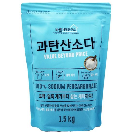 바른세제연구소 과탄산소다 1.5kg 무궁화(WB37CFF)