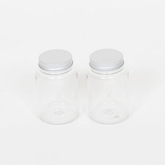 플라스틱 라운드 보틀 2set - small