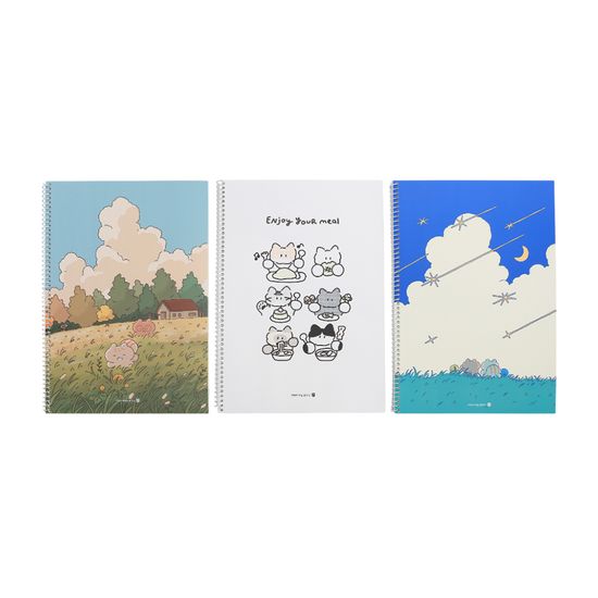 학생노트 스프링노트 고등학생 해피프렌즈