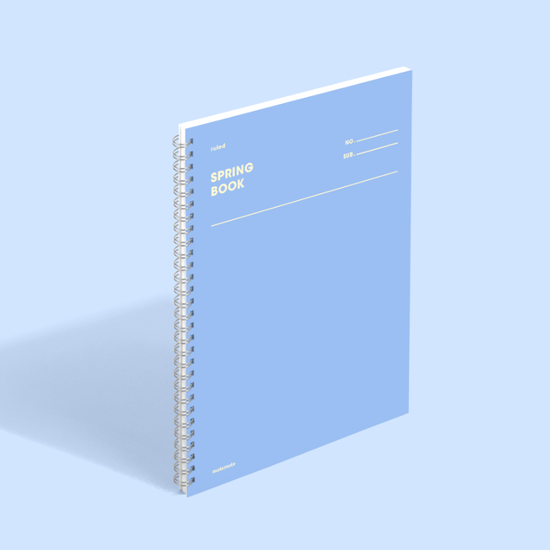모트모트 스프링북 - 에이스 블루