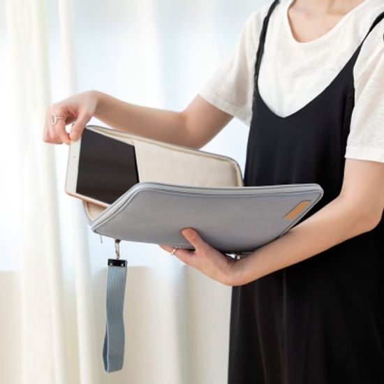 베이직 레더 아이패드파우치
