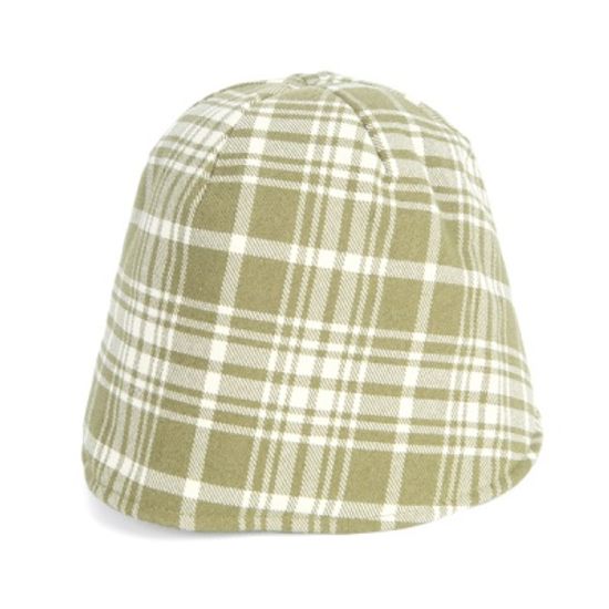 [디꾸보]글렌 체크 클로슈 햇 여성모자 AH100