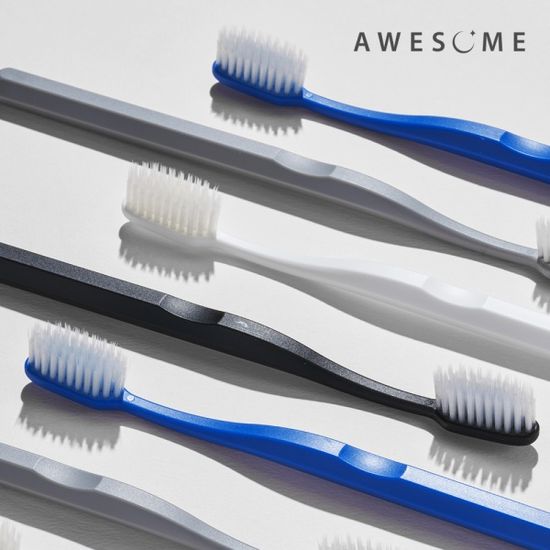 [어썸] [SET] 덴티스트 2중 엠보싱 미세모 칫솔 세트