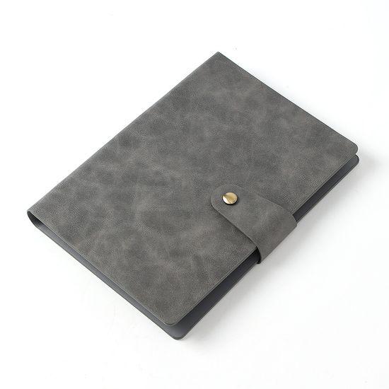 레더핏 다이어리형 노트(A5) (그레이) 업무용다이어리