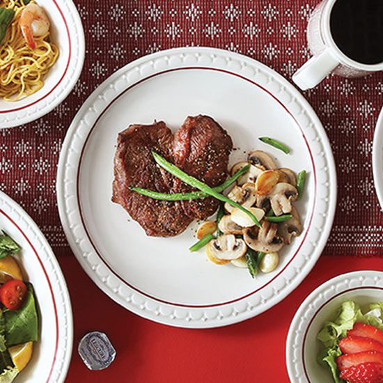 시라쿠스 쉐난고 카디날 도자기 원형 접시 5size 택1