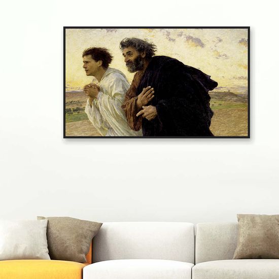 외젠 뷔르낭 - 무덤으로 달려가는 베드로와 요한 