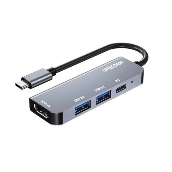 4 IN 1 HDMI C타입 멀티 허브 TCH-P10