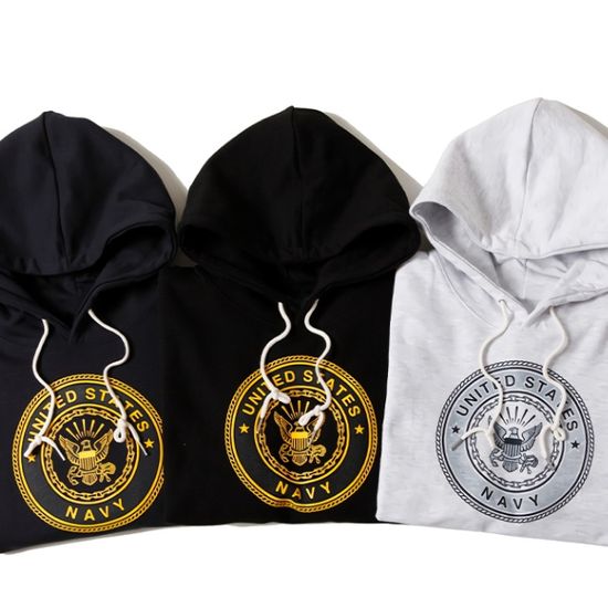 남성 미해군 엠블럼 독수리후드 3color