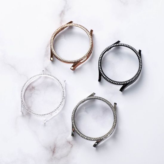 [오늘도착] 갤럭시워치6 큐빅 하드 액정 보호 케이스