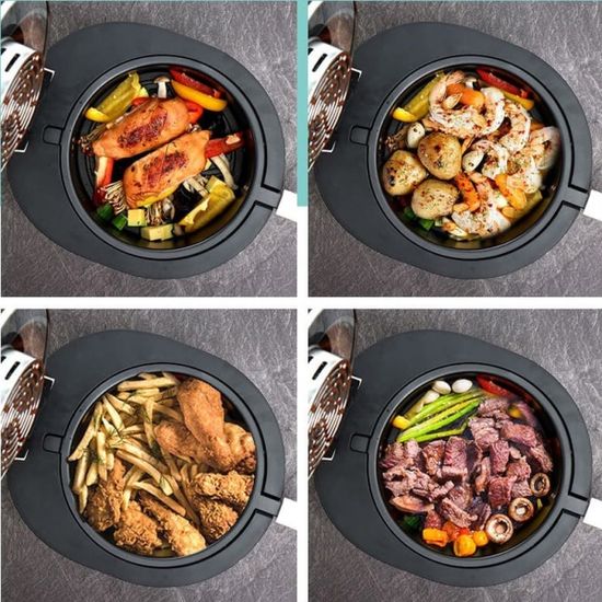 [오텐] 앙상블 디지털 에어프라이어 6L 아이보리 