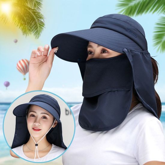 썬캡 여성모자 햇빛가리개 자외선차단(WAA7416)