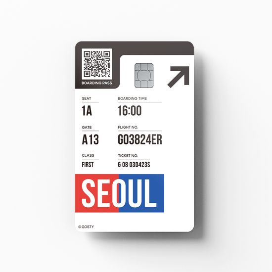 서울(Seoul) 체크카드 스티커
