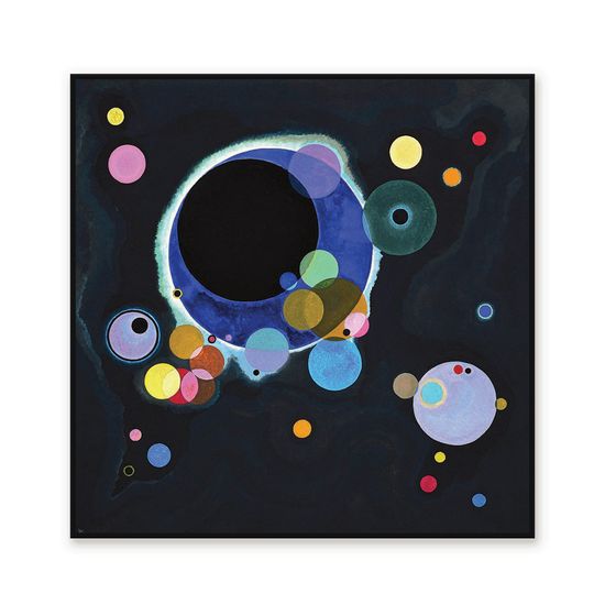 칸딘스키 - 몇 개의 원들 Several Circles