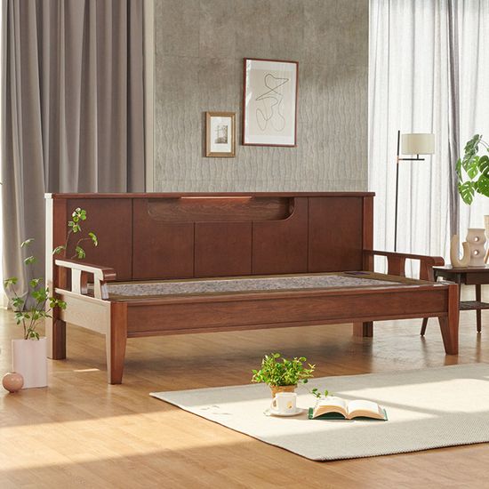 전자파차단 온돌쇼파 (218cm) 홍맥반석 HM068