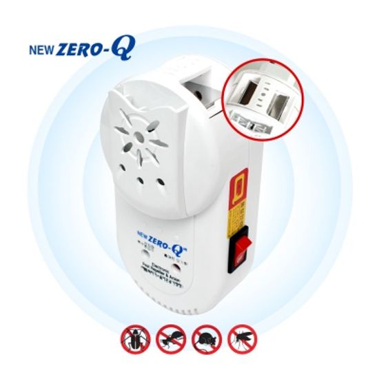 뉴 제로큐7 해충퇴치기 초음파+훈증+바퀴 ZEROQ-7
