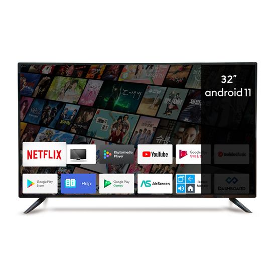 [써밋티비]32인치 A320ES(W) 구글11 스마트 무빙 TV 