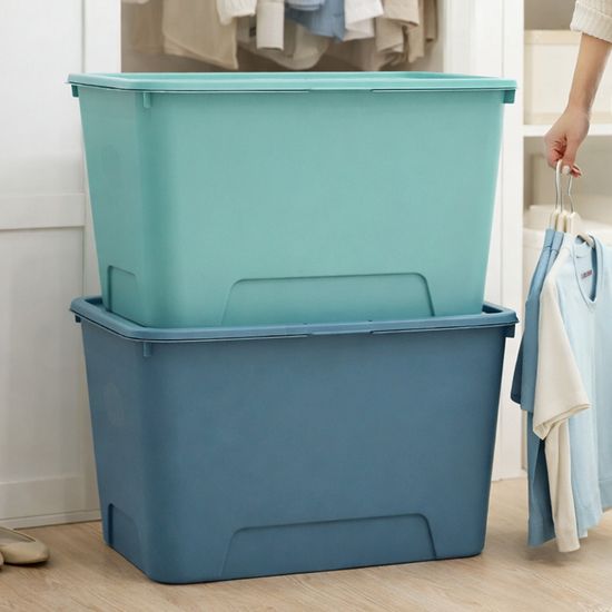 컴포즈 대형 리빙박스 옷 정리함 72L 4개 네임텍증정