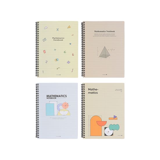 수학전용 스프링노트 하드커버노트 풀이공책