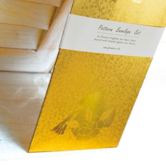 황금 비단봉투 FB2021p-456 (3종 한세트 = 9장)