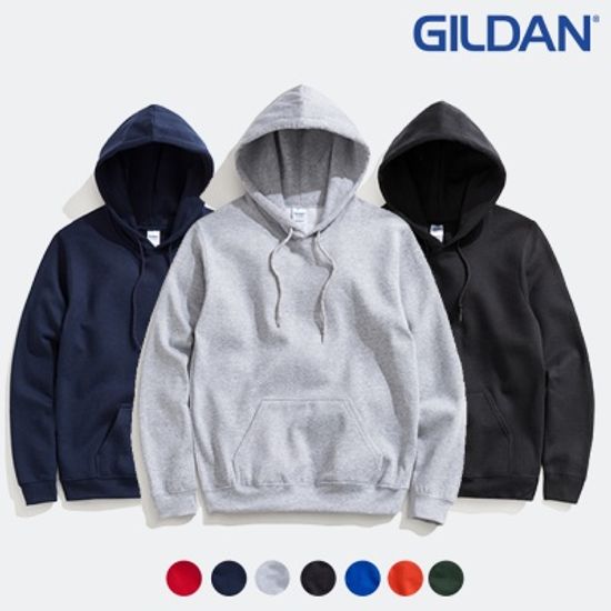 [길단모음전] 기모 무지 맨투맨 후드티 후드집업